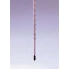 Термометр низкотемпературный (-100..+50) прямой, (орг.нап), ц.д.1, длина 305 мм, полностью погружаемый (MBL)