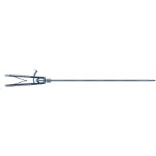 Зажим-иглодержатель прямой d-5 мм с одной подвижной браншей, РК-МТ-7№011582 (до 26.07.2020)